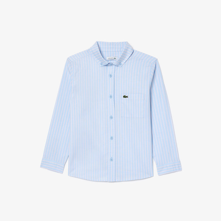 Lacoste Kids' Striped Oxford Shirt