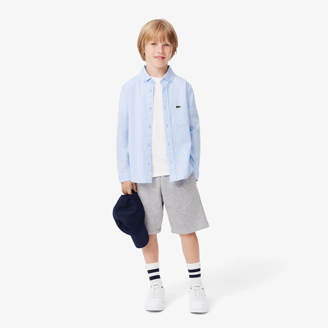 Lacoste Kids' Striped Oxford Shirt