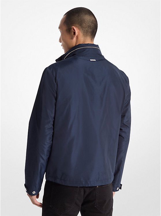 Michael Kors Woven Windbreaker Jacket