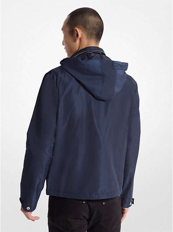 Michael Kors Woven Windbreaker Jacket