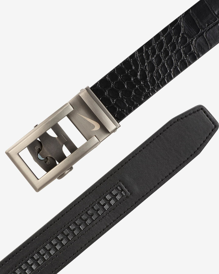Nike Men's Custom-Fit Croco Golf Belt With Ultralight Buckle