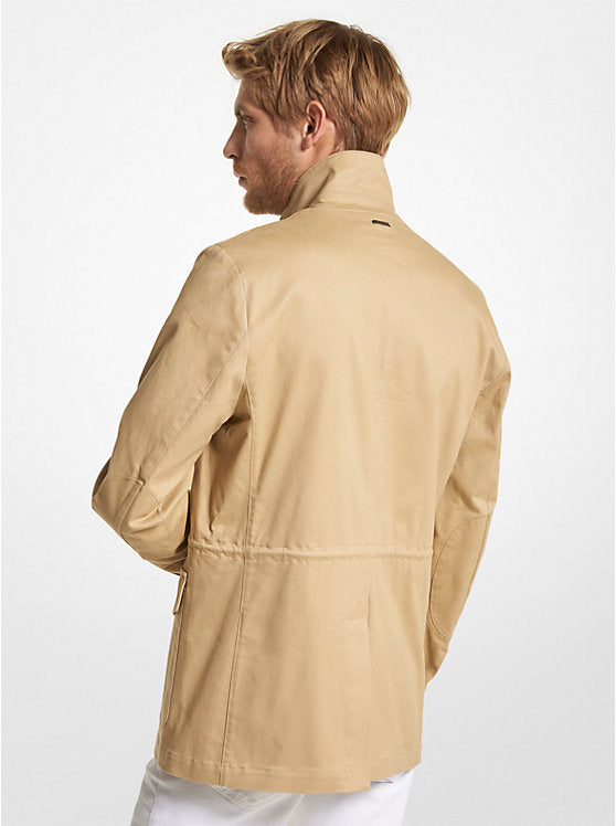 Michael Kors Stretch Cotton Field Jacket