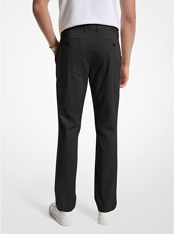 Michael Kors Slim-Fit Cotton Blend Chino Pants