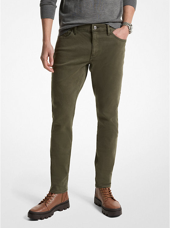 Michael Kors Slim-Fit Stretch Cotton Jeans