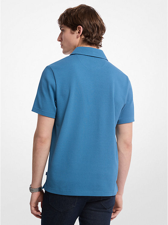 Michael Kors Stretch Cotton Polo Shirt