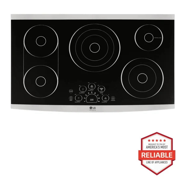 LG 36" LG STUDIO Electric Cooktop - LSCE365ST
