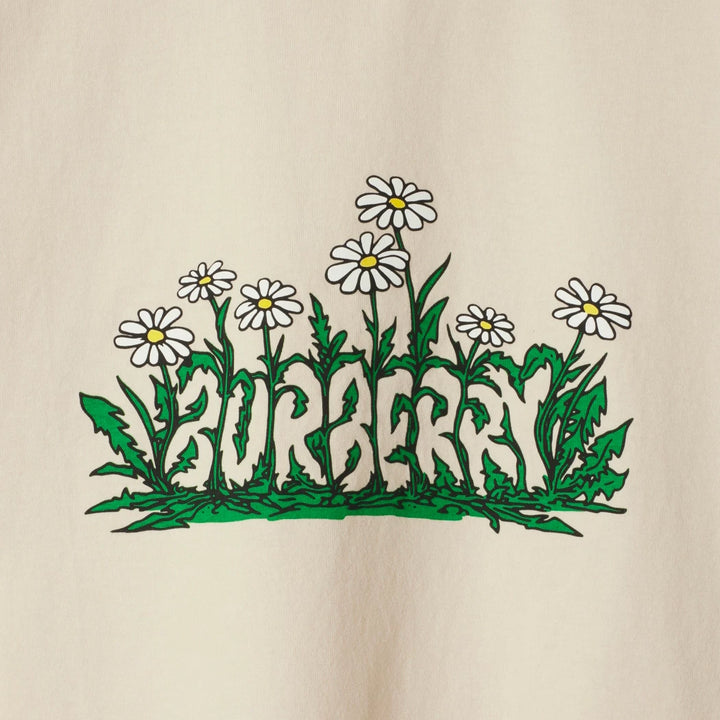 Burberry Daisy Logo Cotton T-shirt
