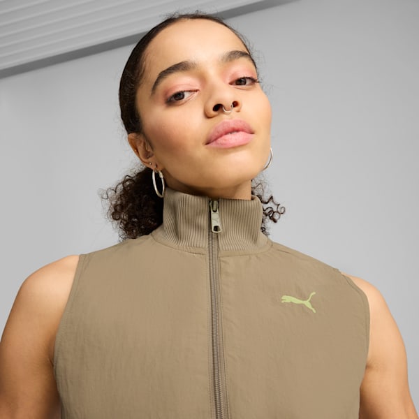 PUMA DARE TO Women's Full-Zip Woven Vest