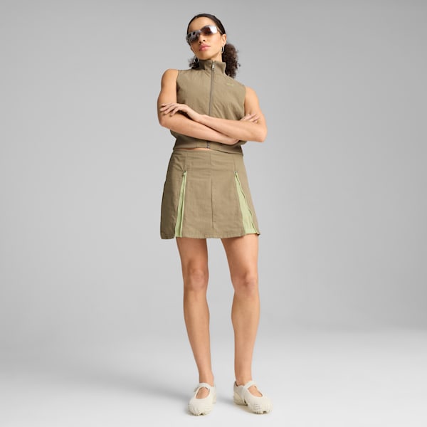 PUMA DARE TO Women's Full-Zip Woven Vest