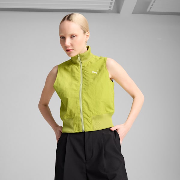 PUMA DARE TO Women's Full-Zip Woven Vest
