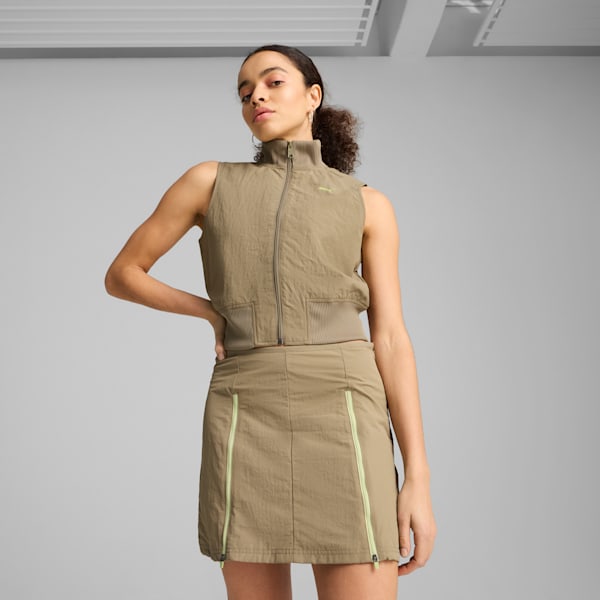 PUMA DARE TO Women's Full-Zip Woven Vest