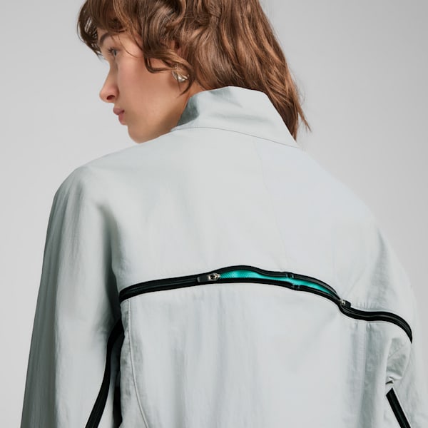 PUMA DARE TO Women's Oversized Full-Zip Woven Jacket