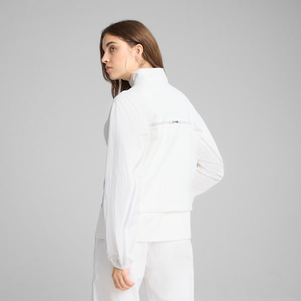 PUMA DARE TO Women's Oversized Full-Zip Woven Jacket