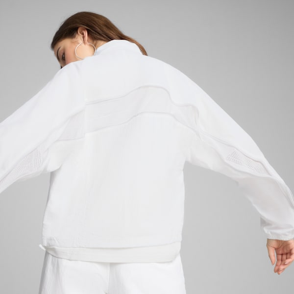PUMA DARE TO Women's Oversized Full-Zip Woven Jacket