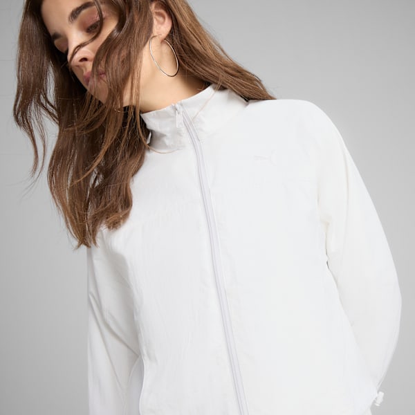 PUMA DARE TO Women's Oversized Full-Zip Woven Jacket