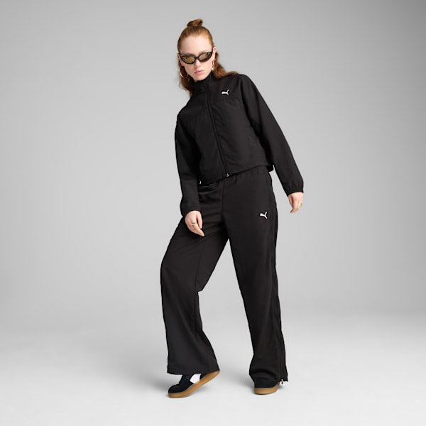 PUMA DARE TO Women's Oversized Full-Zip Woven Jacket