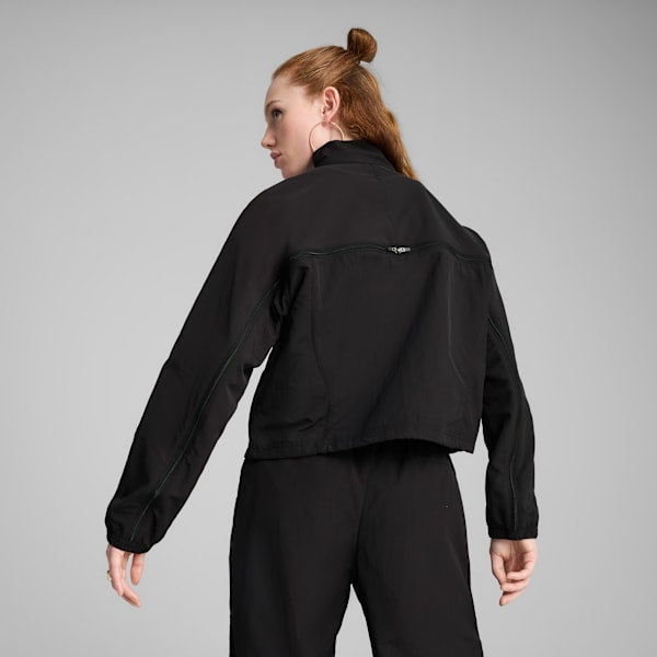 PUMA DARE TO Women's Oversized Full-Zip Woven Jacket