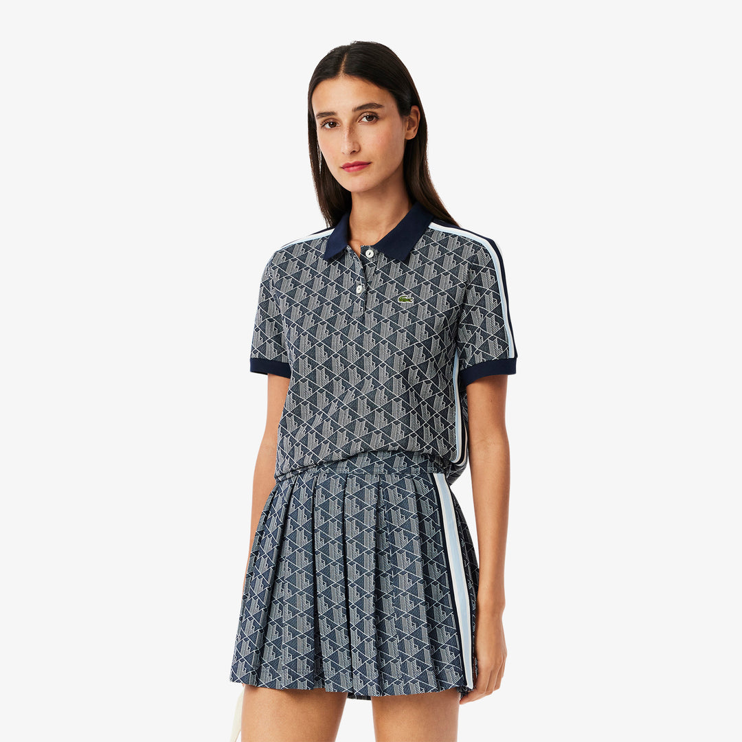 Lacoste Women's Slim Fit Monogram Polo