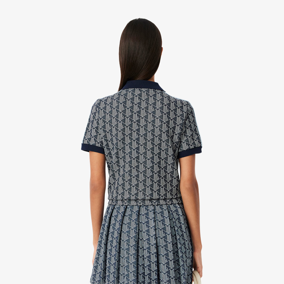 Lacoste Women's Slim Fit Monogram Polo