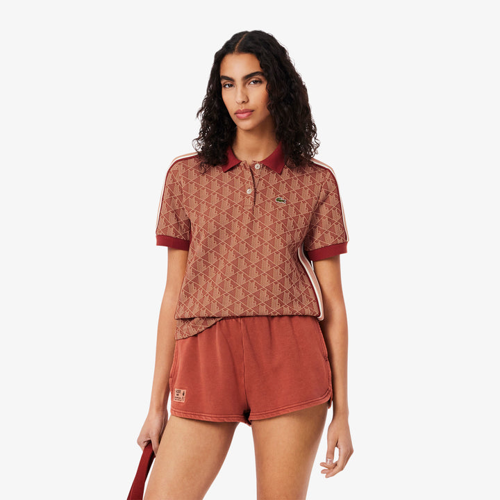Lacoste Women's Slim Fit Monogram Polo