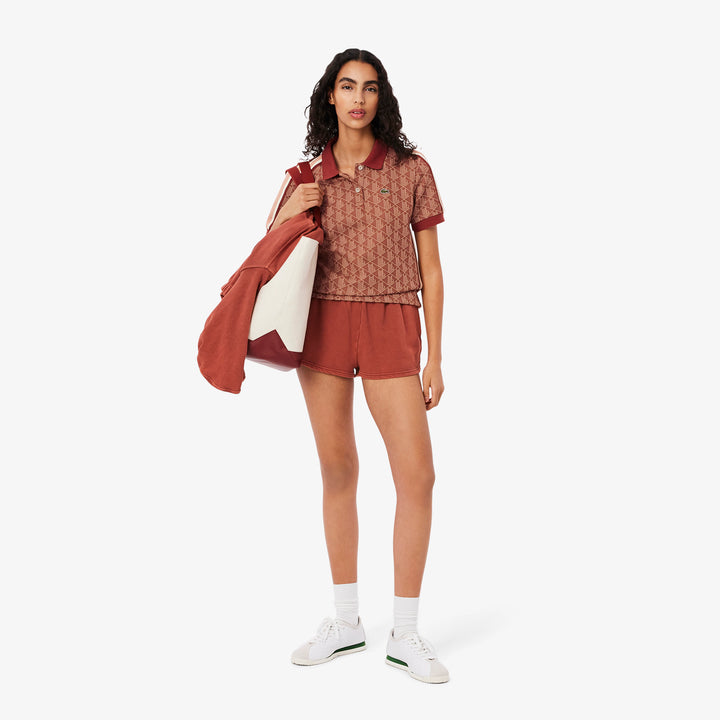 Lacoste Women's Slim Fit Monogram Polo