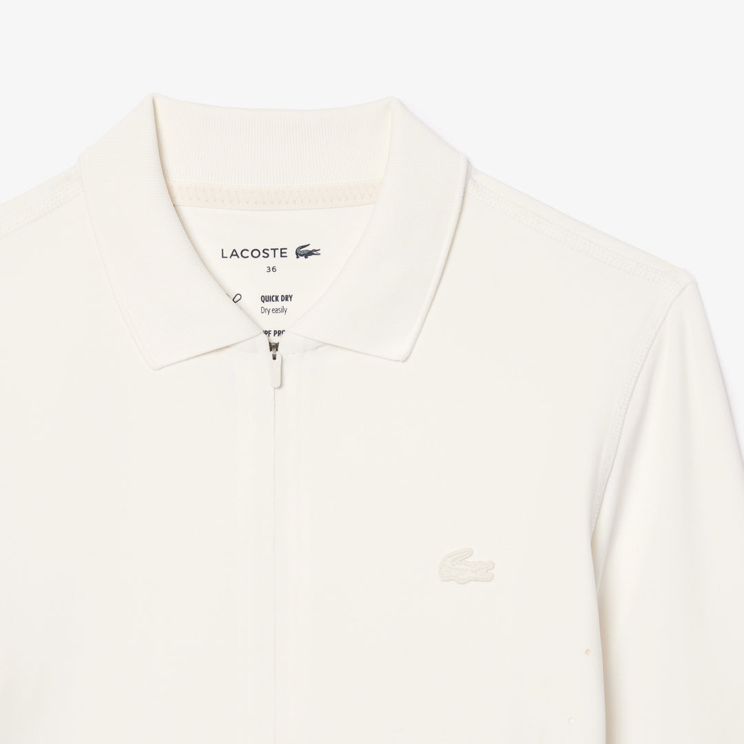 Lacoste Women's Slim Fit UV Protect Zip-Up Bodysuit