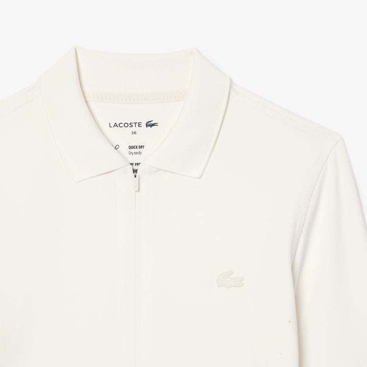 Lacoste Women's Slim Fit UV Protect Zip-Up Bodysuit
