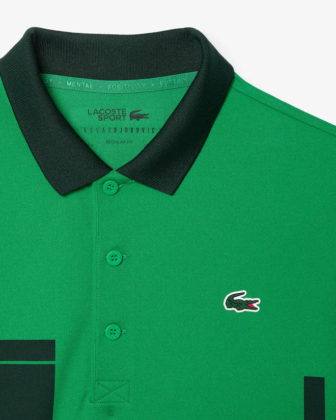 Lacoste Men's Regular Fit Lacoste Tennis x Novak Djokovic Fan Polo