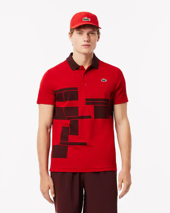 Lacoste Men's Regular Fit Lacoste Tennis x Novak Djokovic Fan Polo