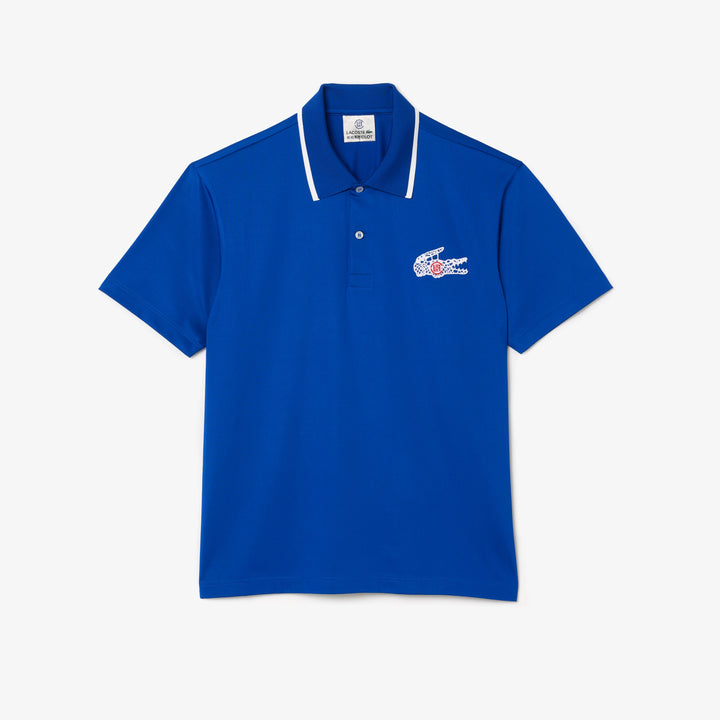 Lacoste Unisex Lacoste x CLOT Loose Fit Ultra Dry Jersey Polo