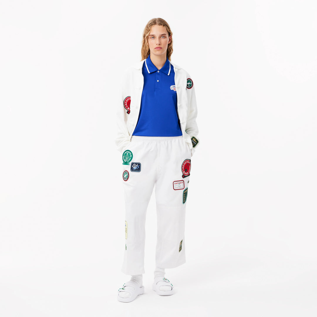 Lacoste Unisex Lacoste x CLOT Loose Fit Ultra Dry Jersey Polo