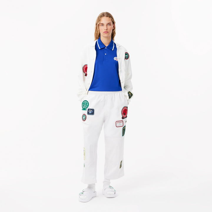Lacoste Unisex Lacoste x CLOT Loose Fit Ultra Dry Jersey Polo