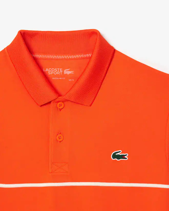 Lacoste Men's Regular Fit Ultra Dry Piqué Tennis Polo