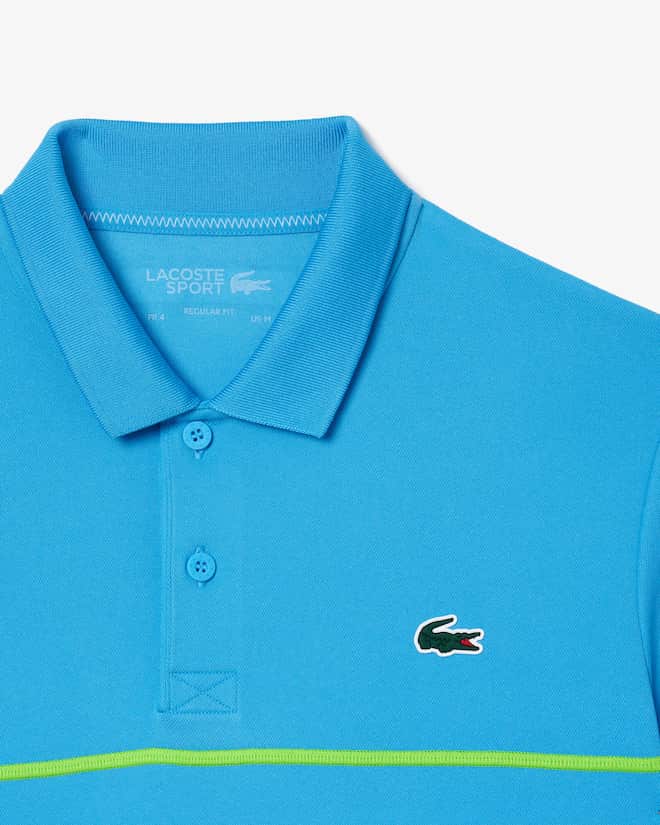 Lacoste Men's Regular Fit Ultra Dry Piqué Tennis Polo