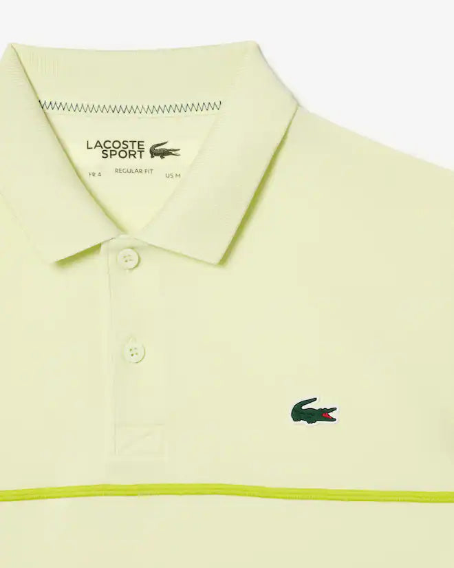 Lacoste Men's Regular Fit Ultra Dry Piqué Tennis Polo