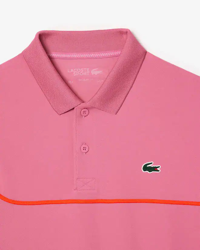 Lacoste Men's Regular Fit Ultra Dry Piqué Tennis Polo