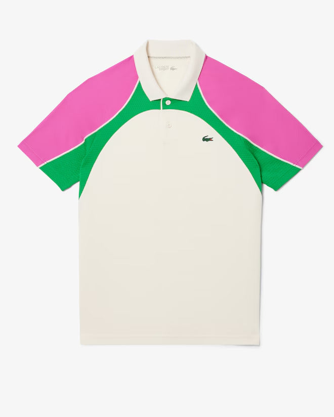 Lacoste Men's Ultra Dry Colorblock Tennis Polo