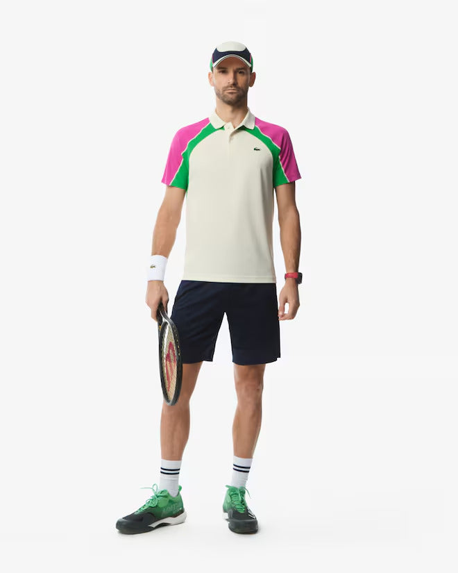 Lacoste Men's Ultra Dry Colorblock Tennis Polo