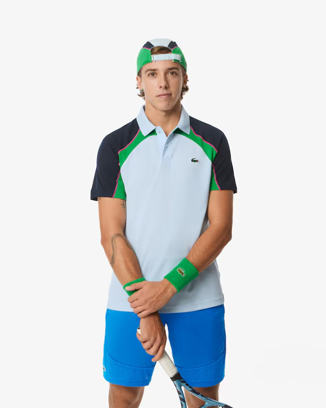 Lacoste Men's Ultra Dry Colorblock Tennis Polo