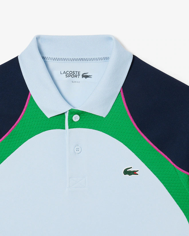 Lacoste Men's Ultra Dry Colorblock Tennis Polo
