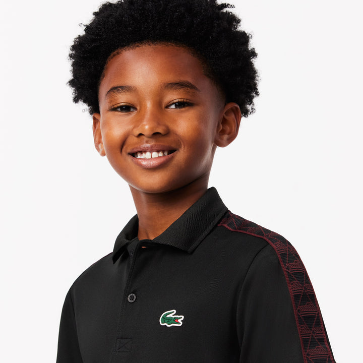 Lacoste Kids' Ultra Dry Piqué Tennis Polo