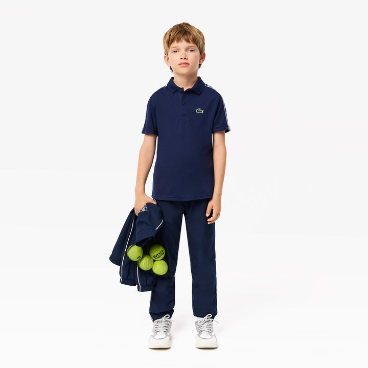 Lacoste Kids' Ultra Dry Piqué Tennis Polo