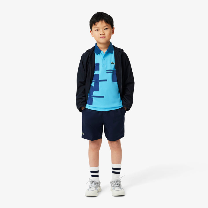 Lacoste Kids' Lacoste Tennis x Novak Djokovic Piqué Polo