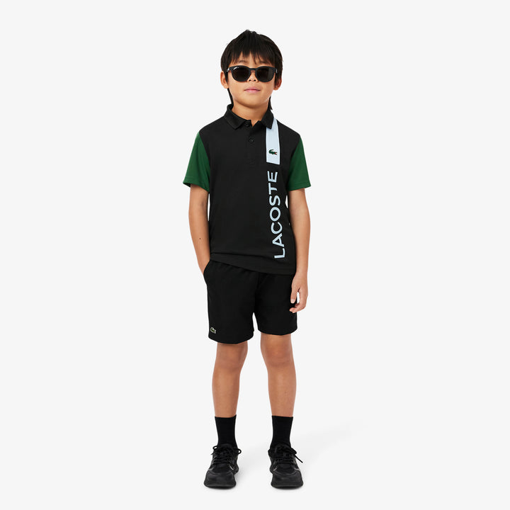 Lacoste Kids' Ultra Dry Piqué Tennis Polo