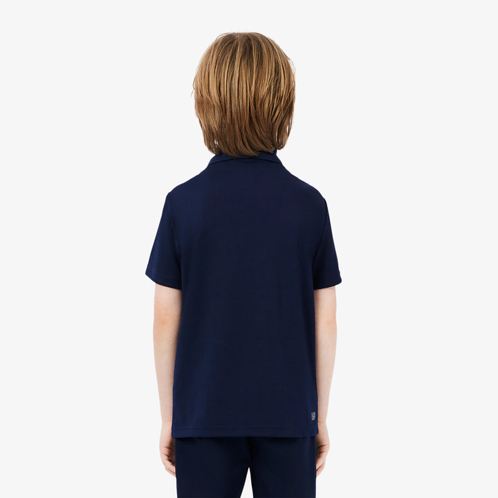 Lacoste Kids' Ultra Dry Piqué Tennis Polo