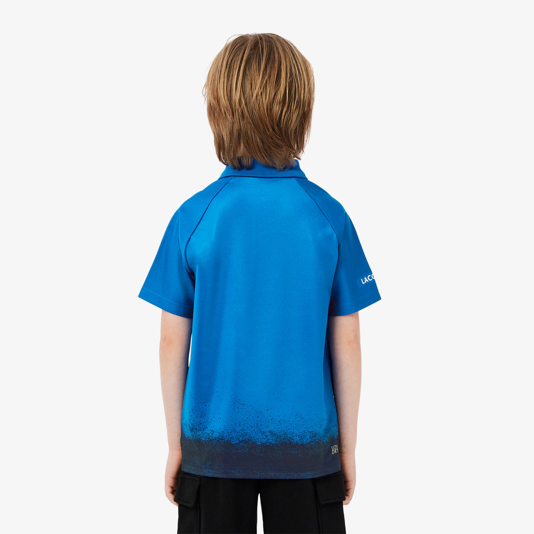 Lacoste Kids' Lacoste x Daniil Medvedev Stretch Jersey Polo