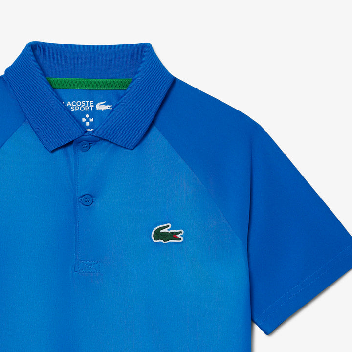 Lacoste Kids' Lacoste x Daniil Medvedev Stretch Jersey Polo