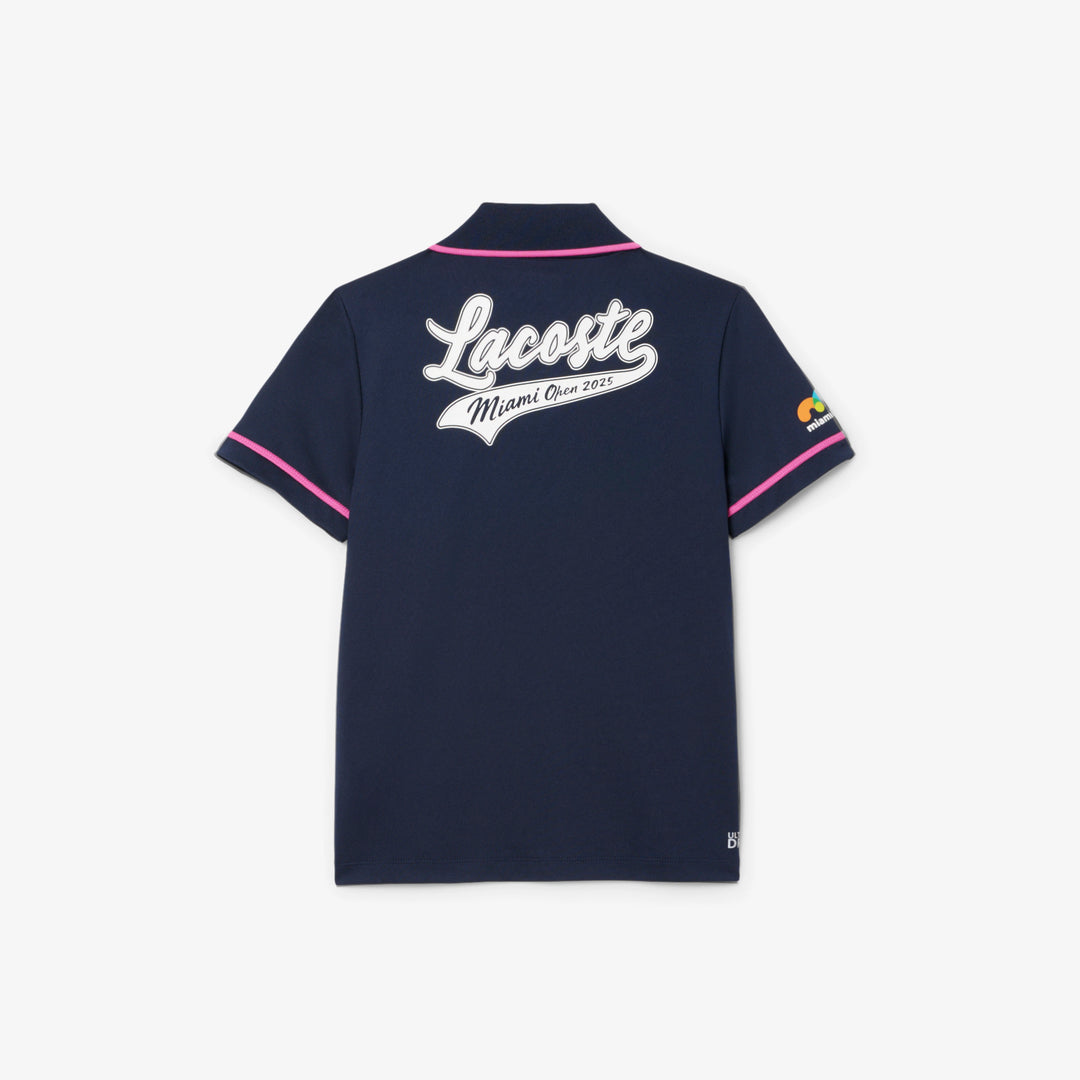 Lacoste Kids' Miami Open Edition UV Protect Tennis Polo