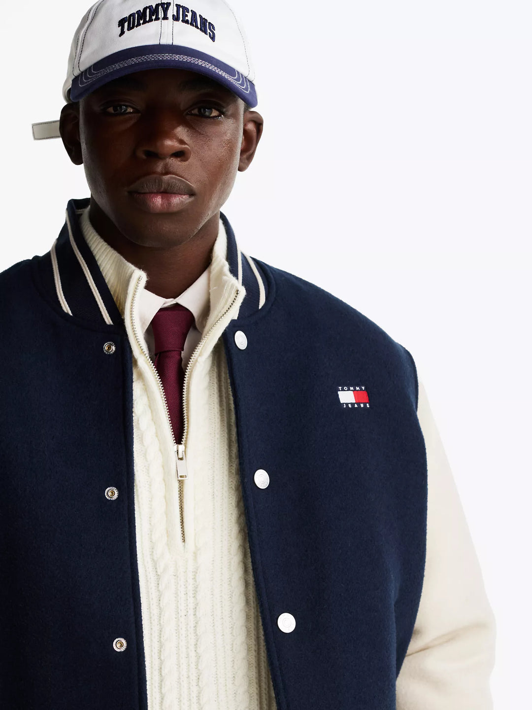 Tommy Badge Varsity Jacket