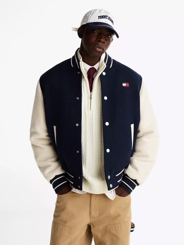 Tommy Badge Varsity Jacket